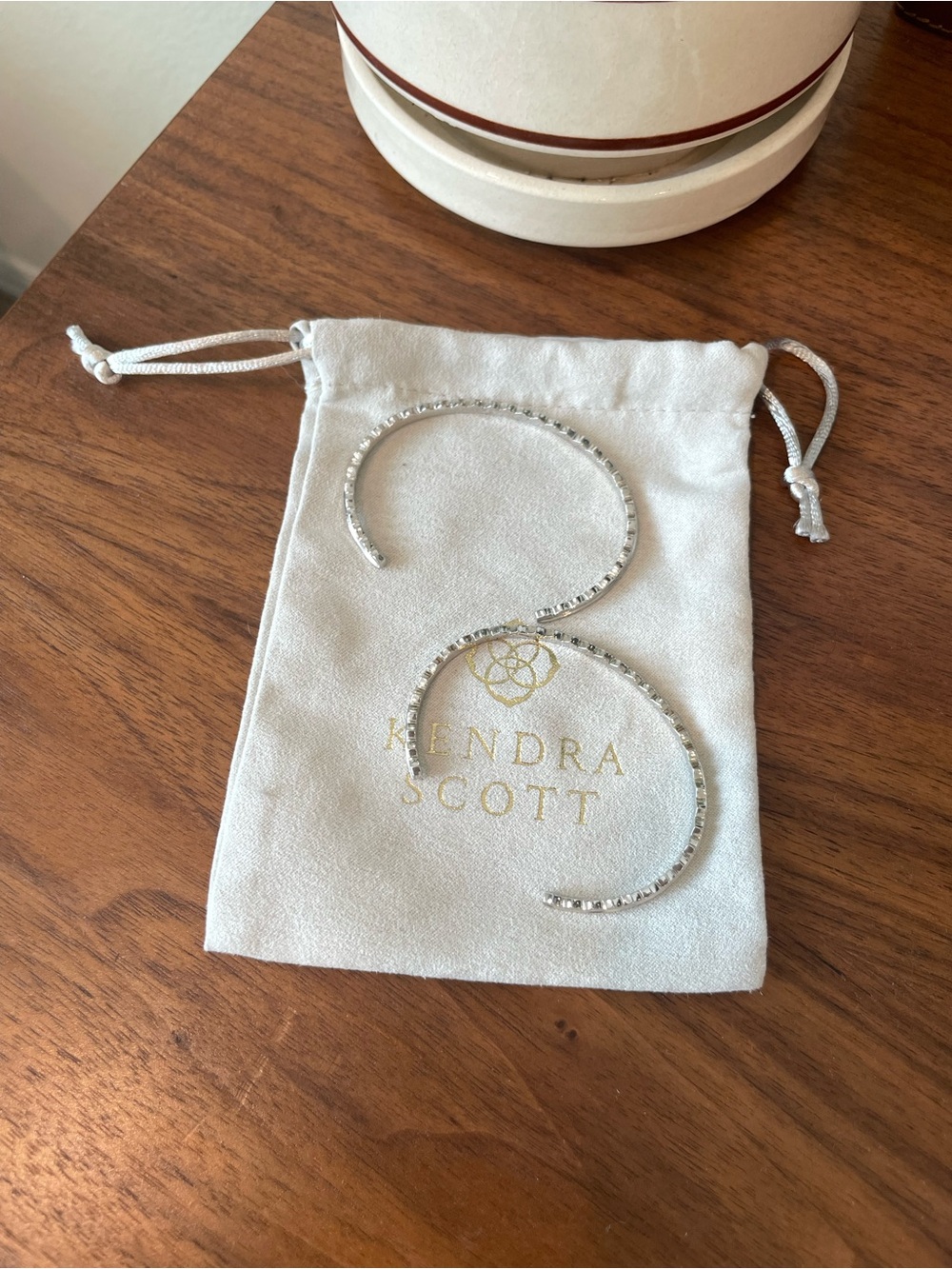 Kendra Scott Silver Cuffs set of 2
